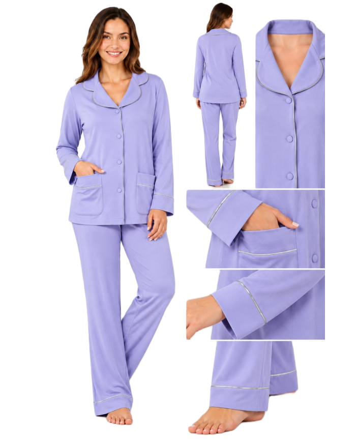 Pyjama coton viscos