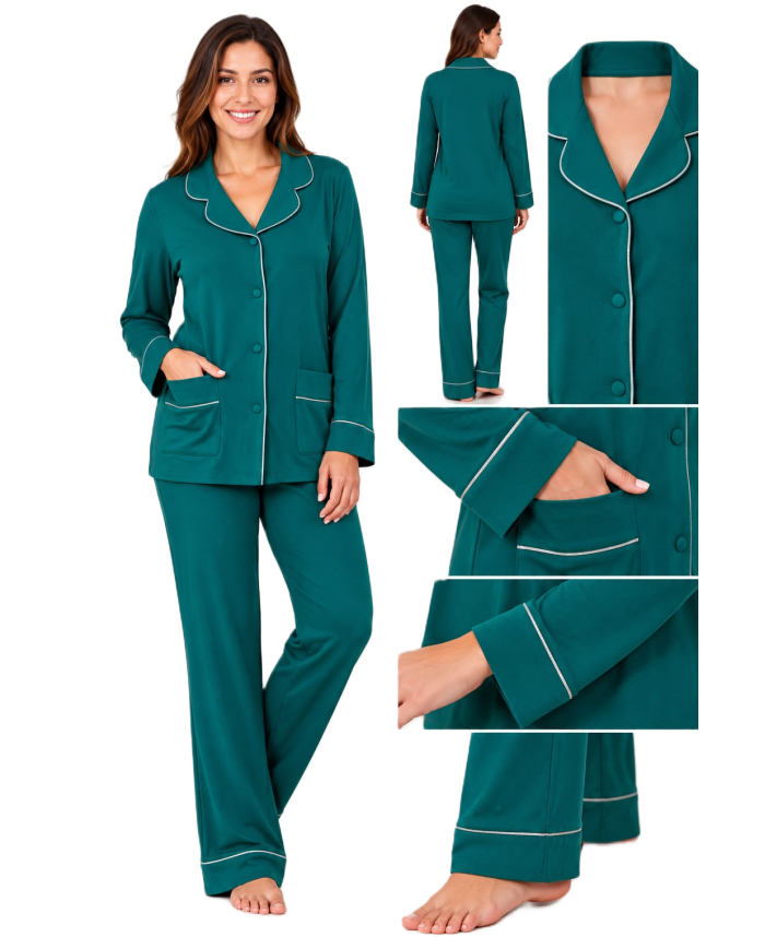 Pyjama coton viscos