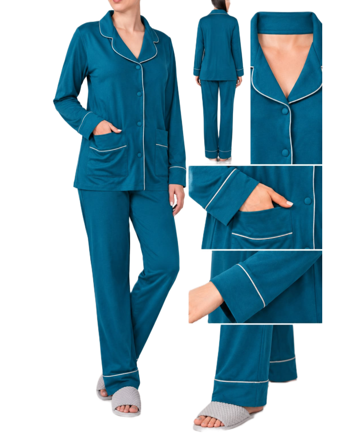 Pyjama coton viscos