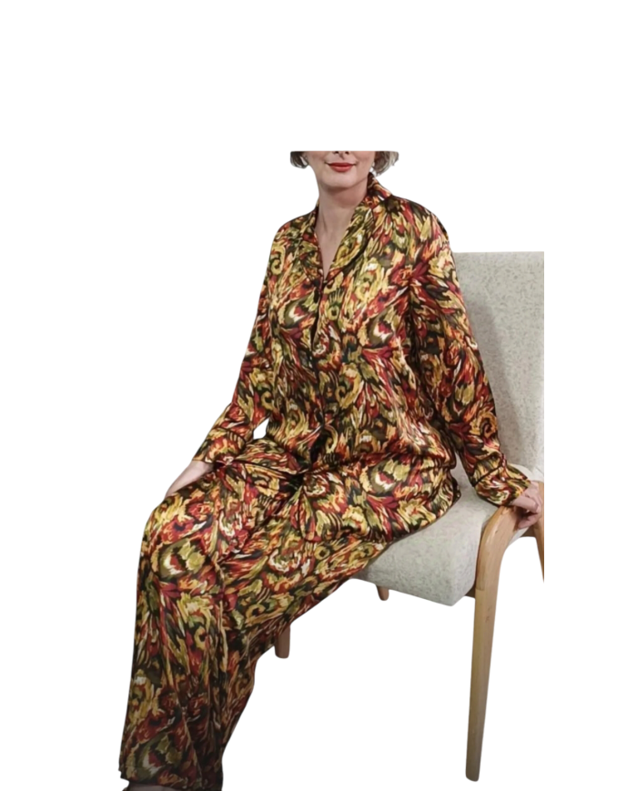 Pyjama satin de soie